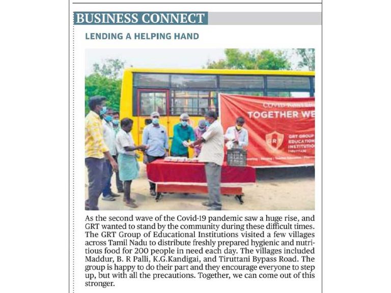 Covid – Free Food Distribution